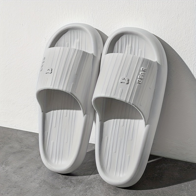 Men's Pillow Slides, Casual Non Slip EVA Slippers
