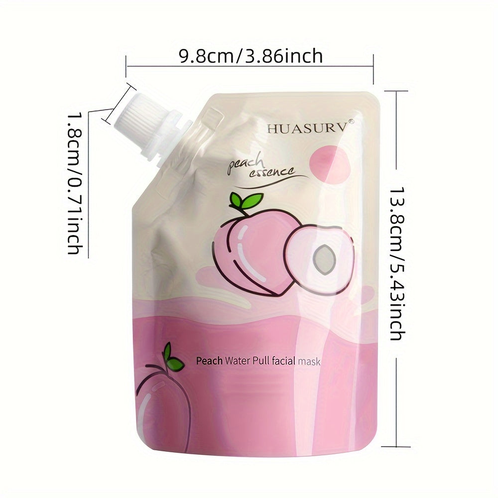Peach Tearing Facial Mask by HUASURV
