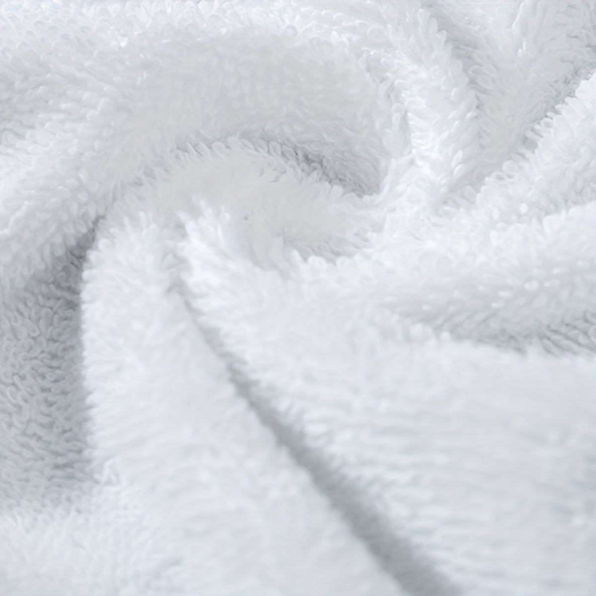 1pc Soft Cotton Bathrobe, Absorbent Long Sleeve