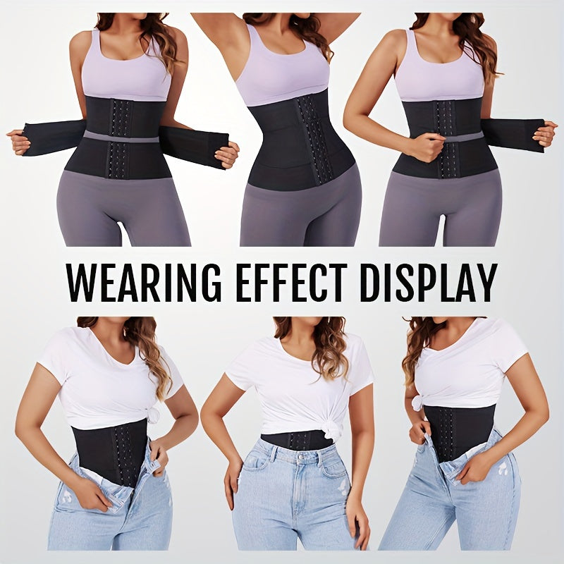 Women's Breathable Waist Trainer Trimmer Belt for Tummy Control and Shapewear