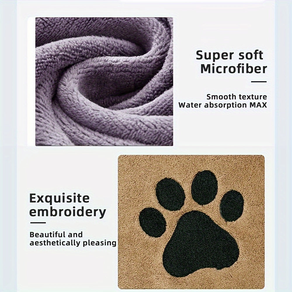 1pc Microfiber Pet Towels
