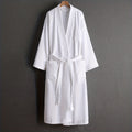 1pc Soft Cotton Bathrobe, Absorbent Long Sleeve