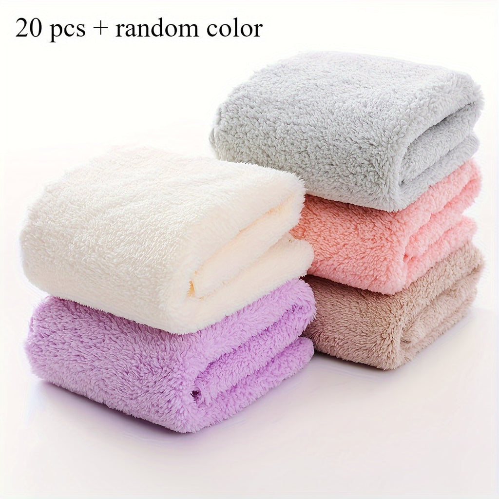 20 Solid Color Towels