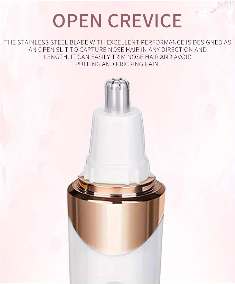4-in-1 Women's Electric Razor - Wet & Dry Hair Remover