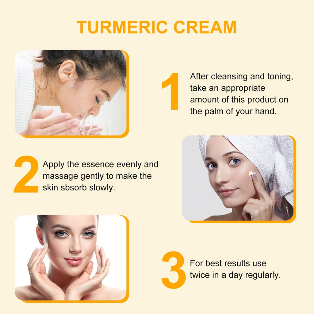 Turmeric Vitamin C Clay Facial Mask 1pcs
