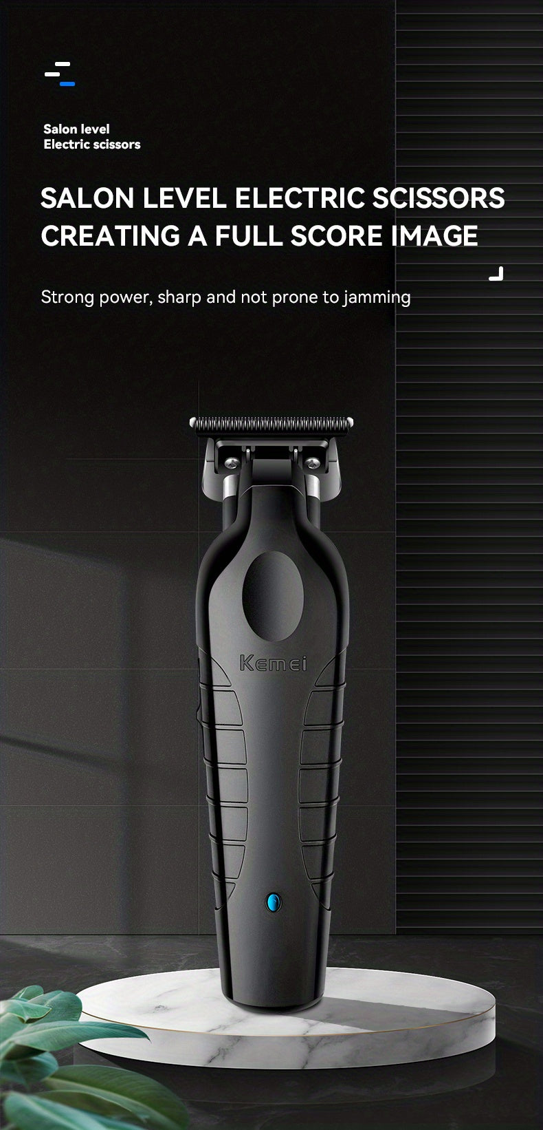 Electric Hair Clipper KM-2299 Cross-border Electric Pusher