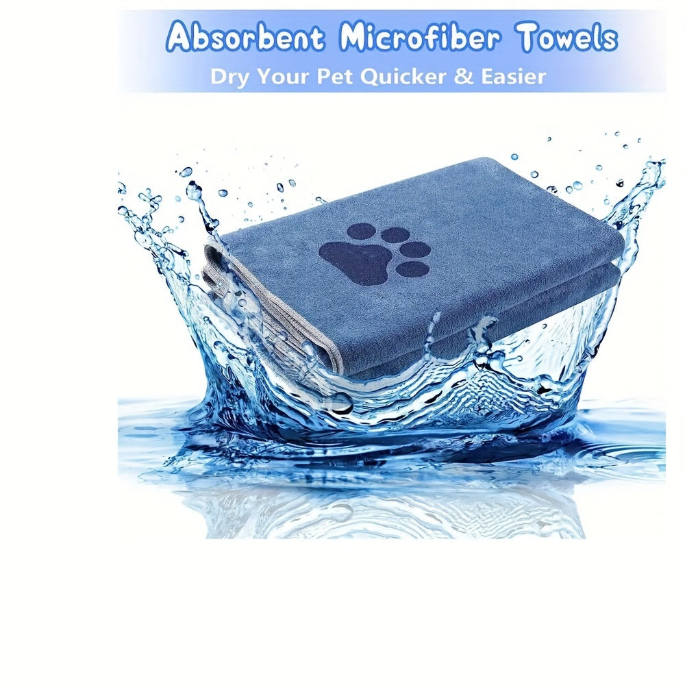 1pc Microfiber Pet Towels