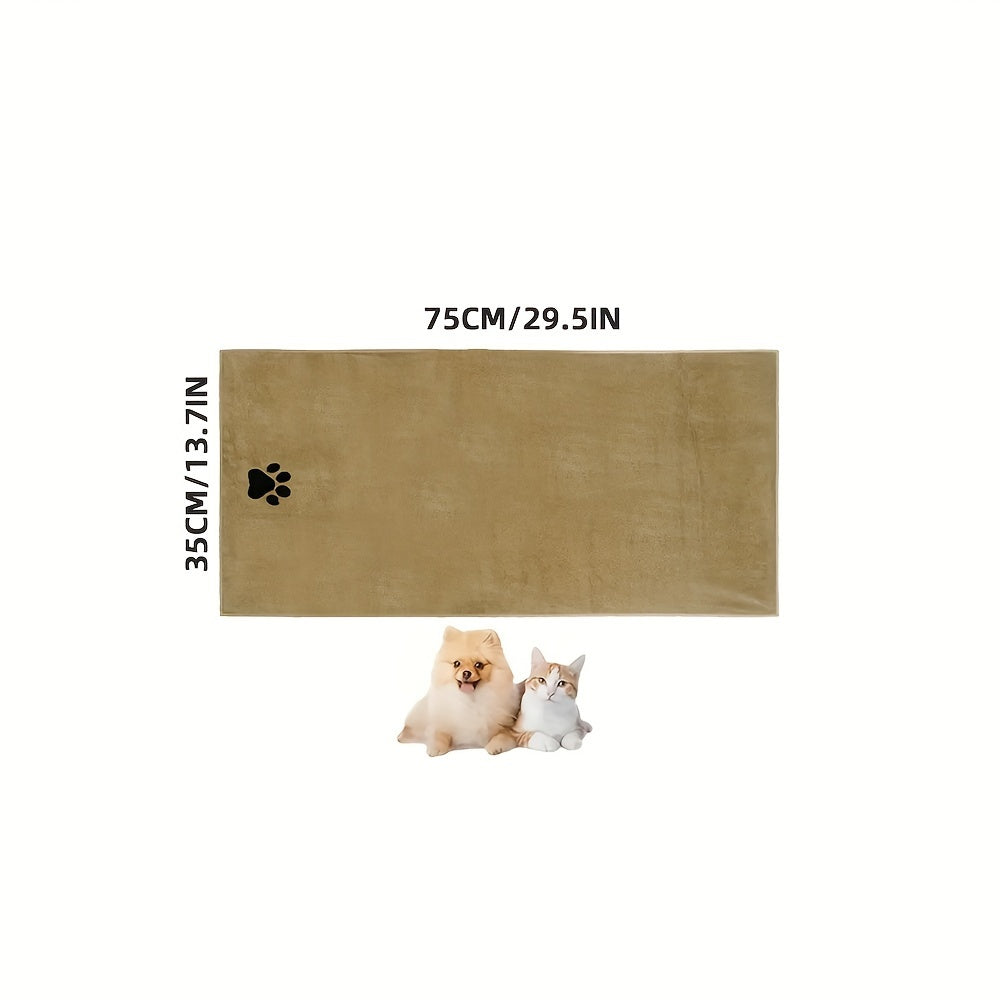 1pc Microfiber Pet Towels