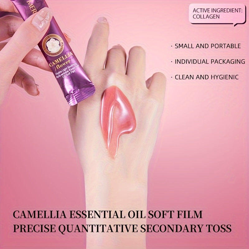 Camellia Collagen Facial Mask Hydrating, Firming, and Anti-Wrinkle