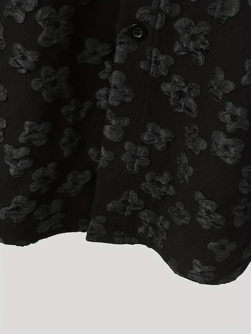 Men's Bohemian Floral Print Casual Shirt - Loose Fit
