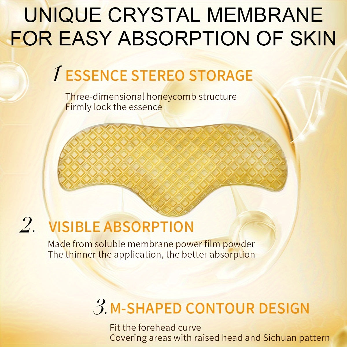 ILISYA Collagen Golden Forehead Facial Mask