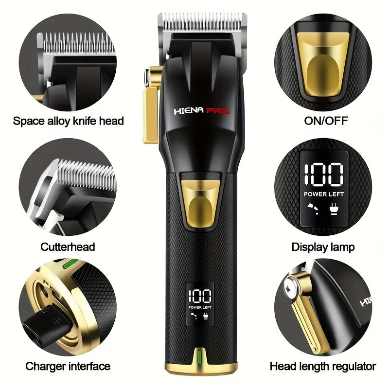 3-Piece USB Rechargeable Hair Trimmer Kit