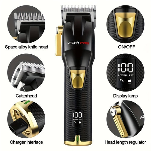 3-Piece USB Rechargeable Hair Trimmer Kit