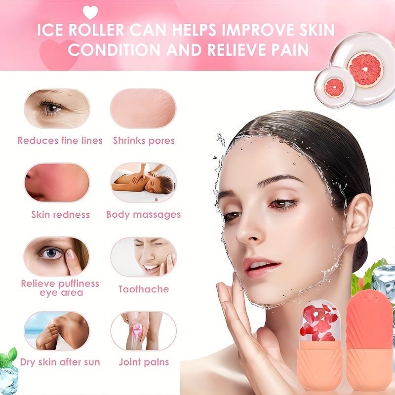 Silicone Ice Facial Mold For Acne Reduction & Contouring
