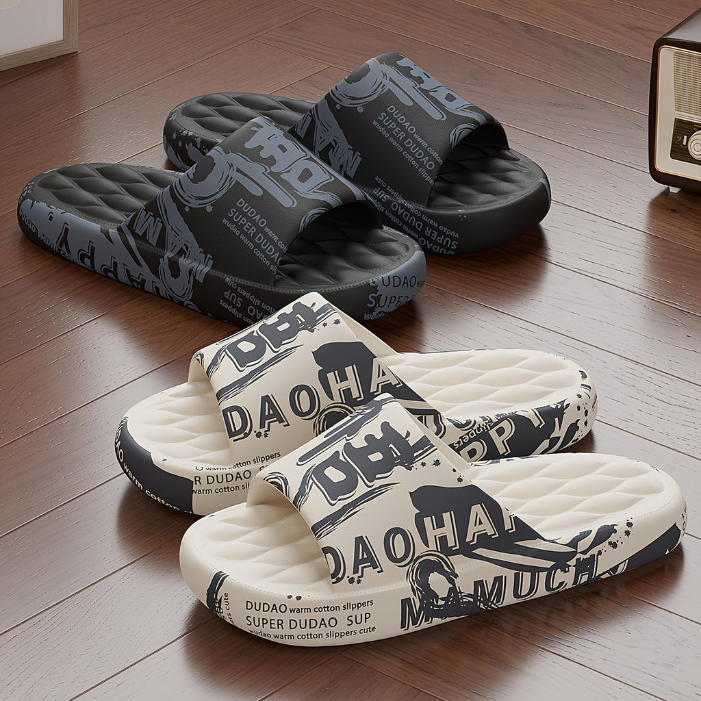 Men's Graphic Slides