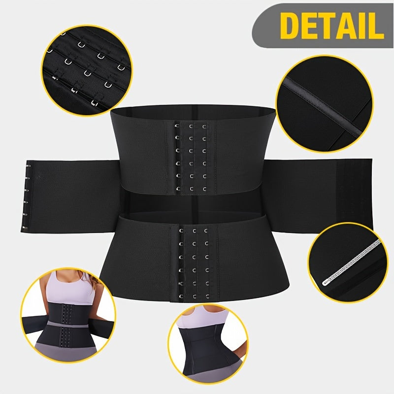 Women's Breathable Waist Trainer Trimmer Belt for Tummy Control and Shapewear