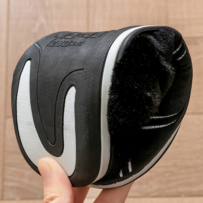 Luxurious Mens Plush Slippers