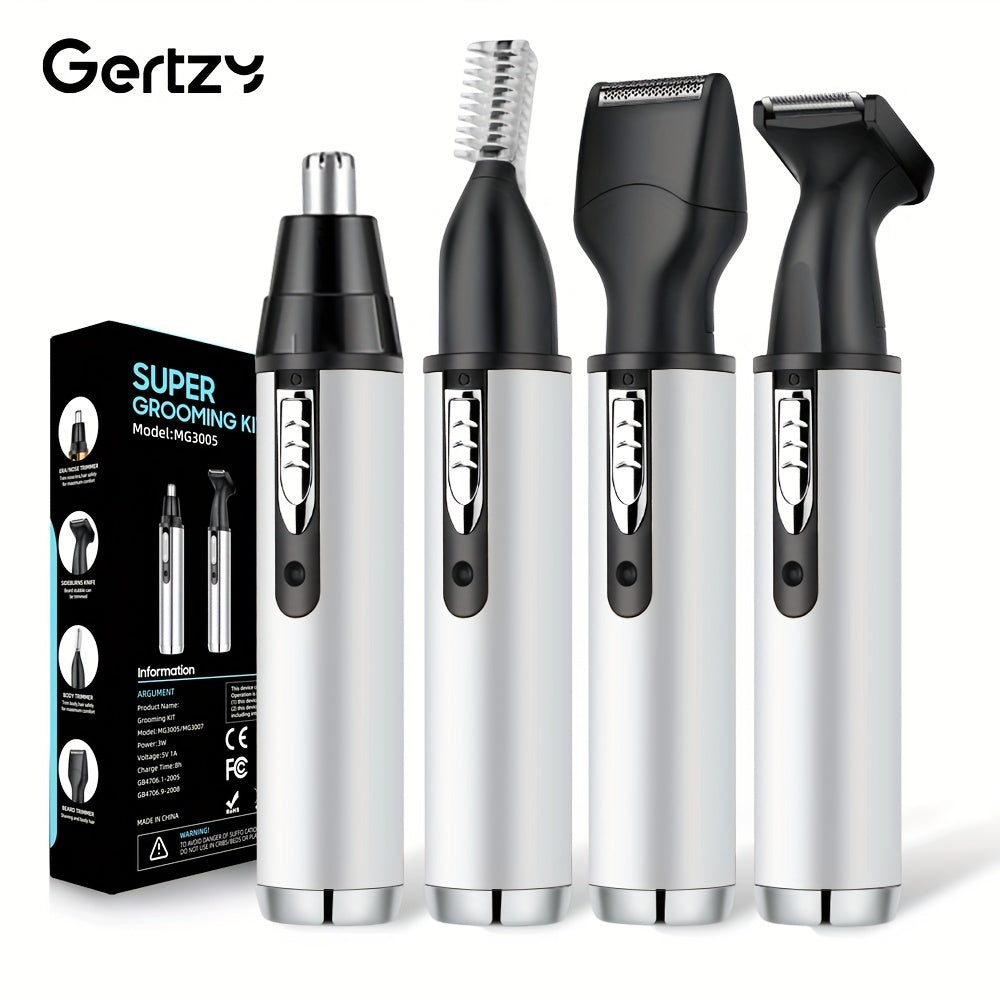 4-in-1 Multi-Functional Electric Shaver - Electric Razor with USB Rechargeable