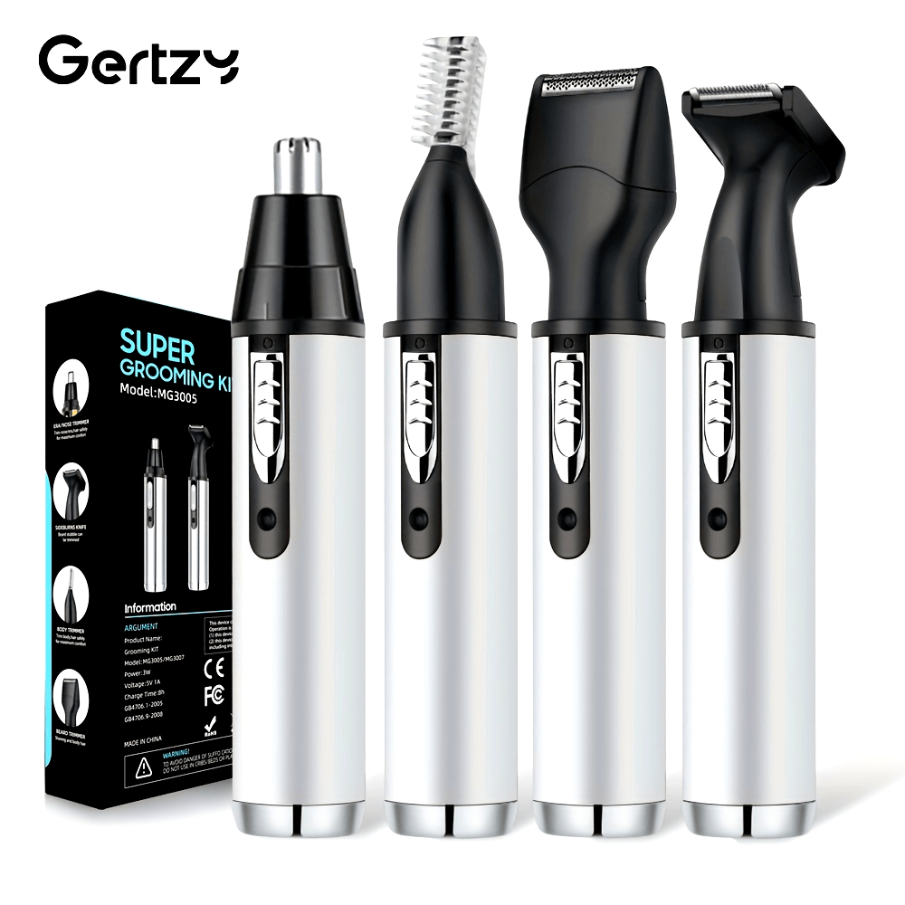 4-in-1 Multi-Functional Electric Shaver - Electric Razor with USB Rechargeable