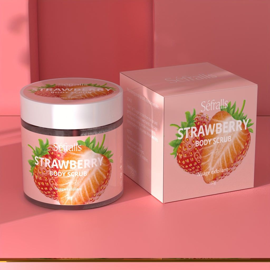 Séfralls Strawberry Body Scrub 150g