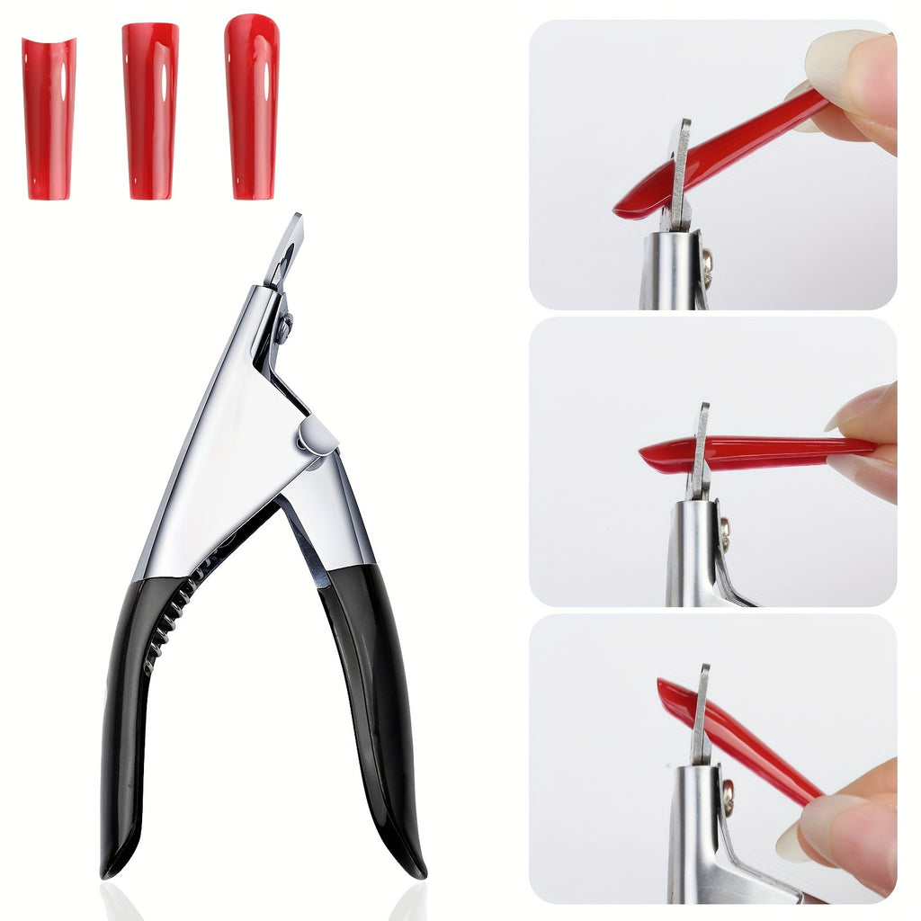 U-shaped Nail Clippers, Sharp Edge Fingernail and Toenail Clipper Cutter