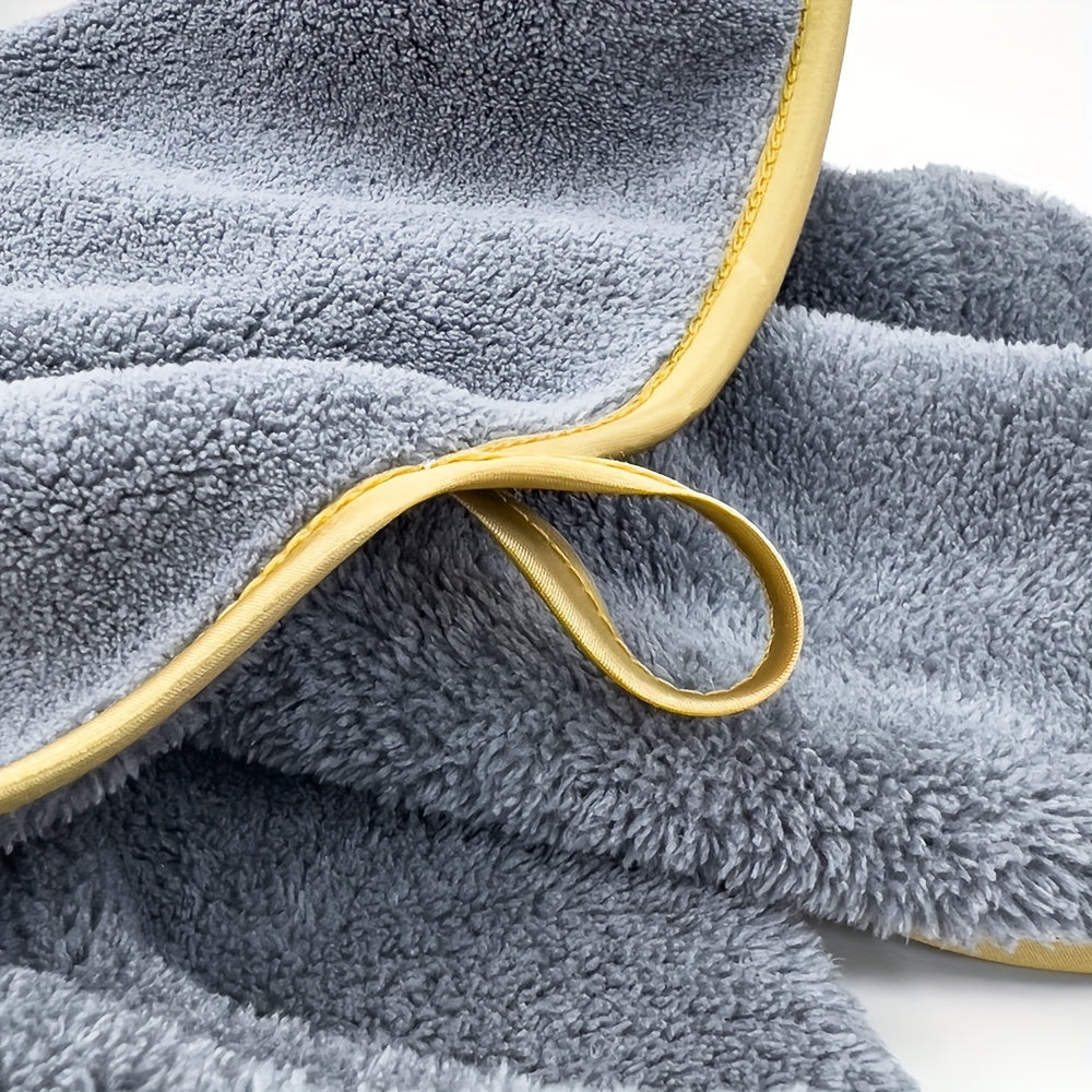 3pcs Super Absorbent Quick-drying Microfiber Bath Towels