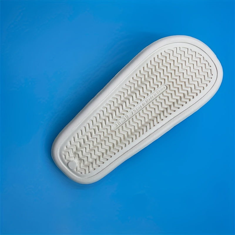 Elegant Women's Pillow Slides - Cushioned, Non-slip Footwear