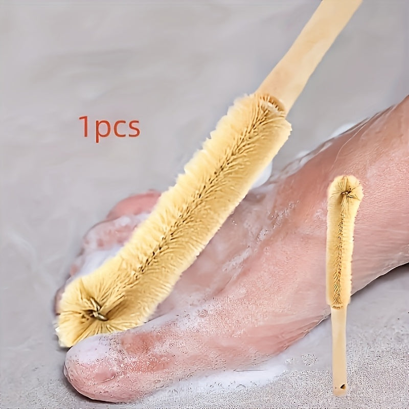 1 Long-Handle Non-Slip Grip Foot Cleaning Brush