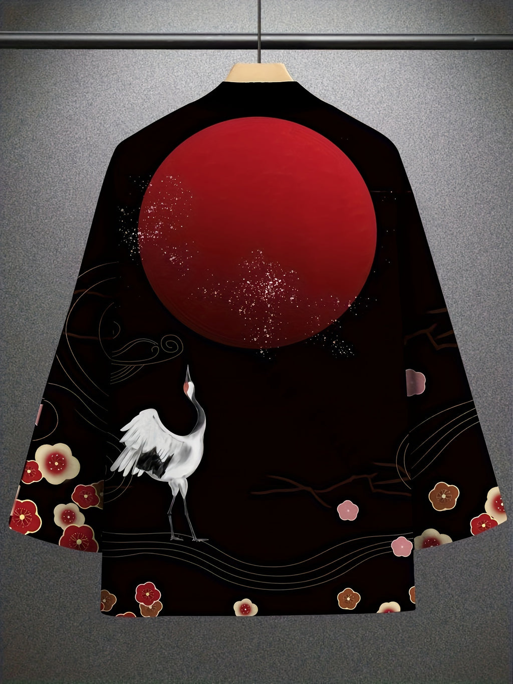 Cool Japanese Kimono Men's Breathable Beach Shirt