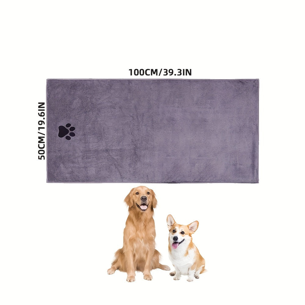1pc Microfiber Pet Towels