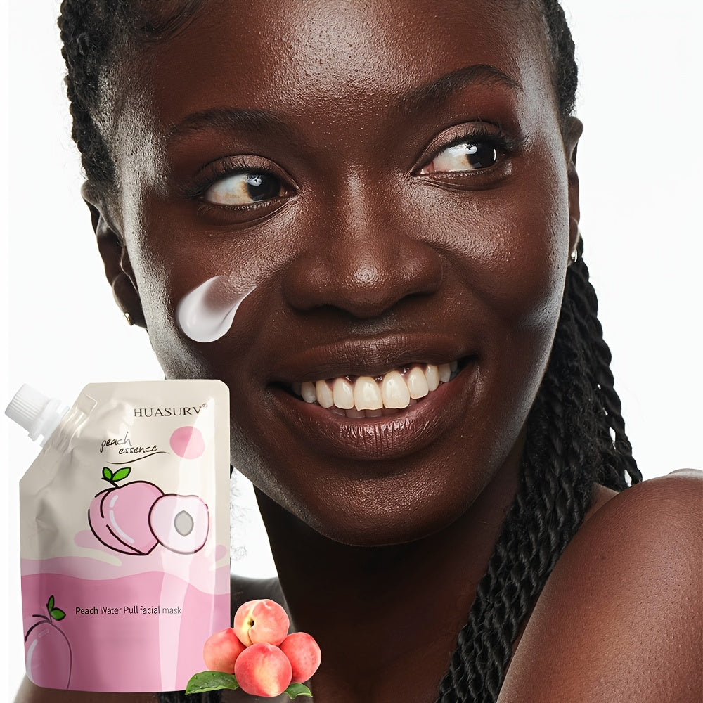 Peach Tearing Facial Mask by HUASURV
