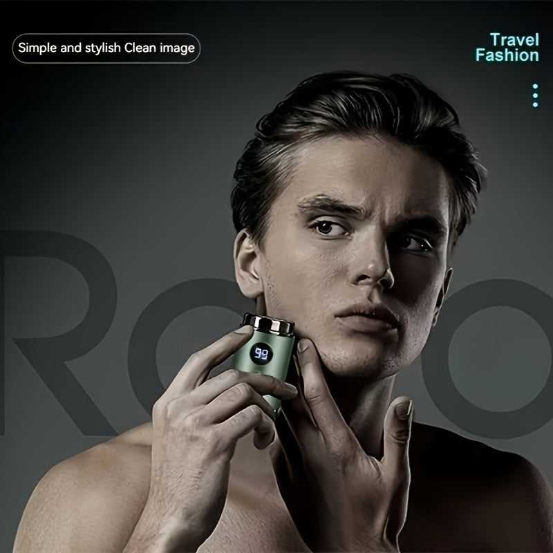 Ultimate Silent Beard Shaver - Rotary Shaver with Digital Display