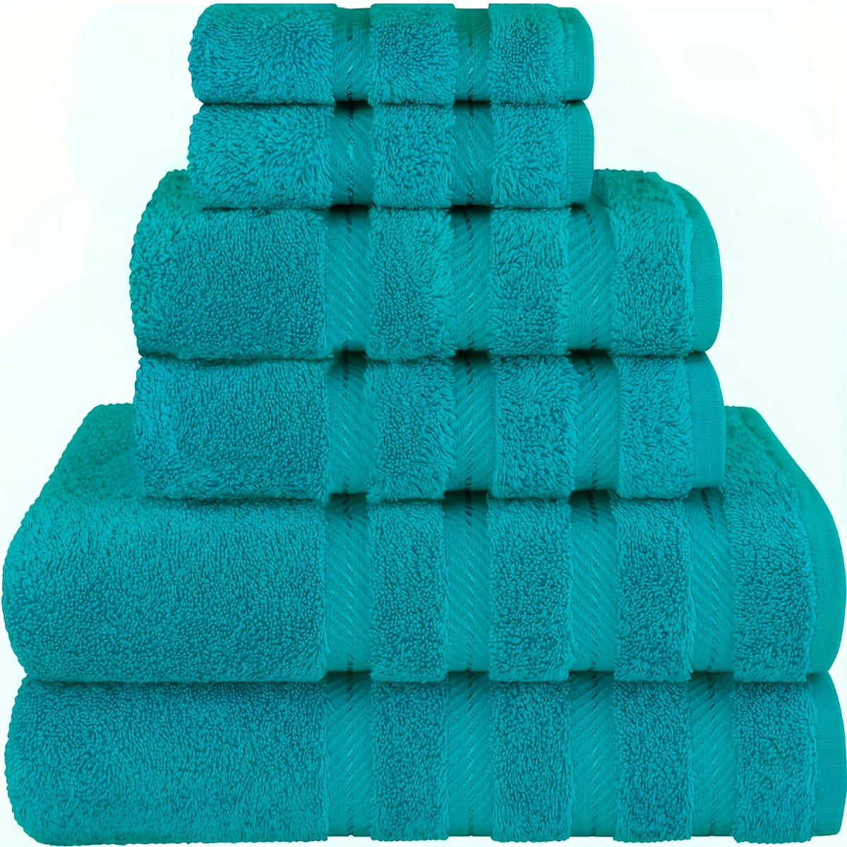 6pcs Purple Towel Set