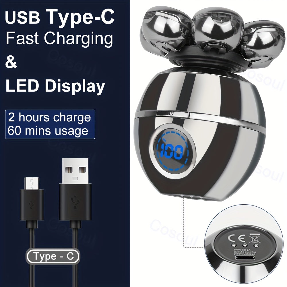 5-in-1 Electric Shaver for Men