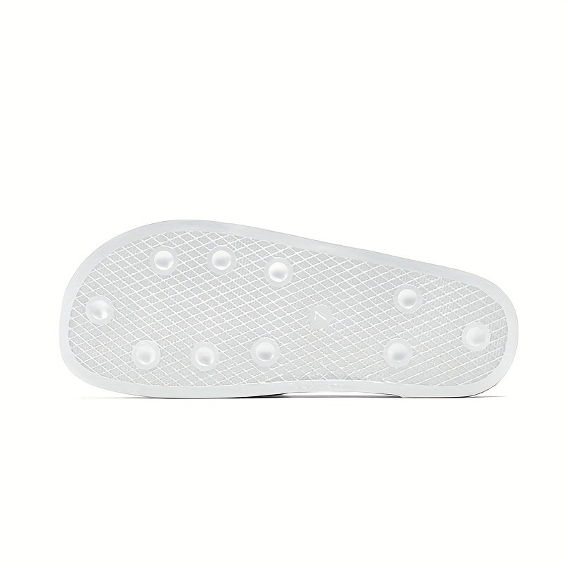 Men's Checkered Design Slides