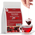 Premium Hibiscus Tea Bags, 60 ct