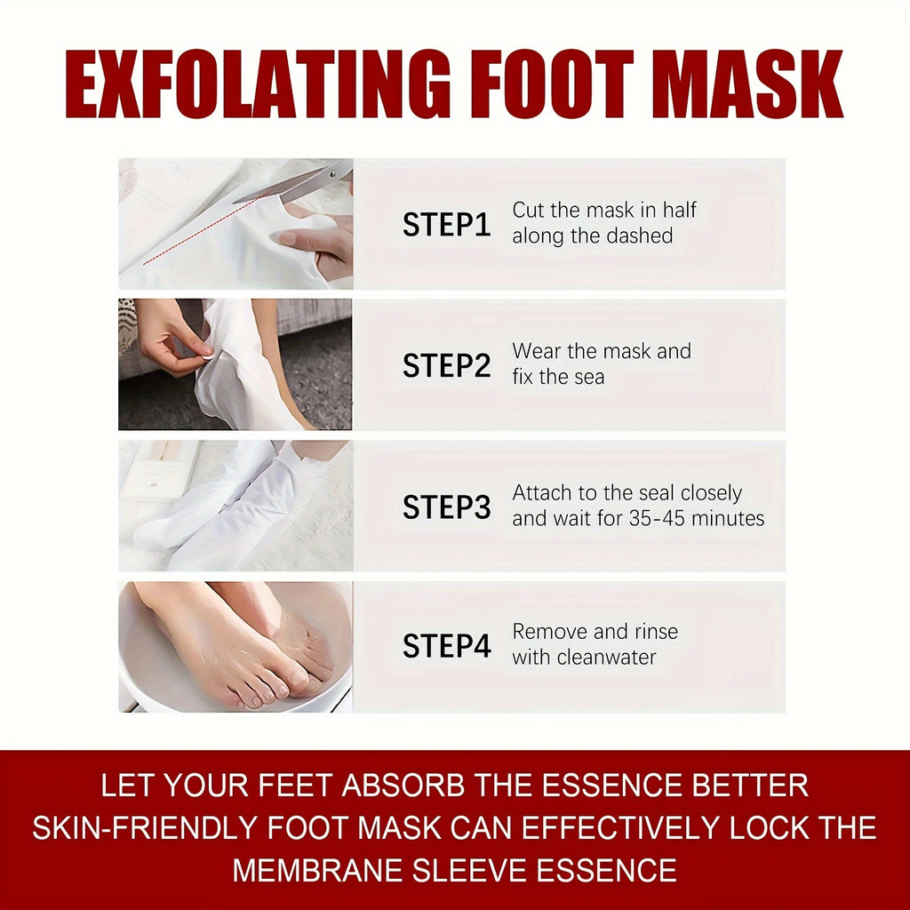 10pcs Exfoliating Foot Mask Set