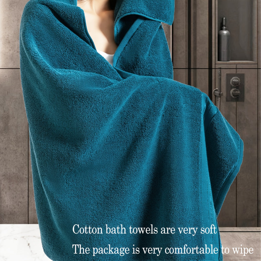 Set of 6 Bath Towels, Made from Pure Cotton
