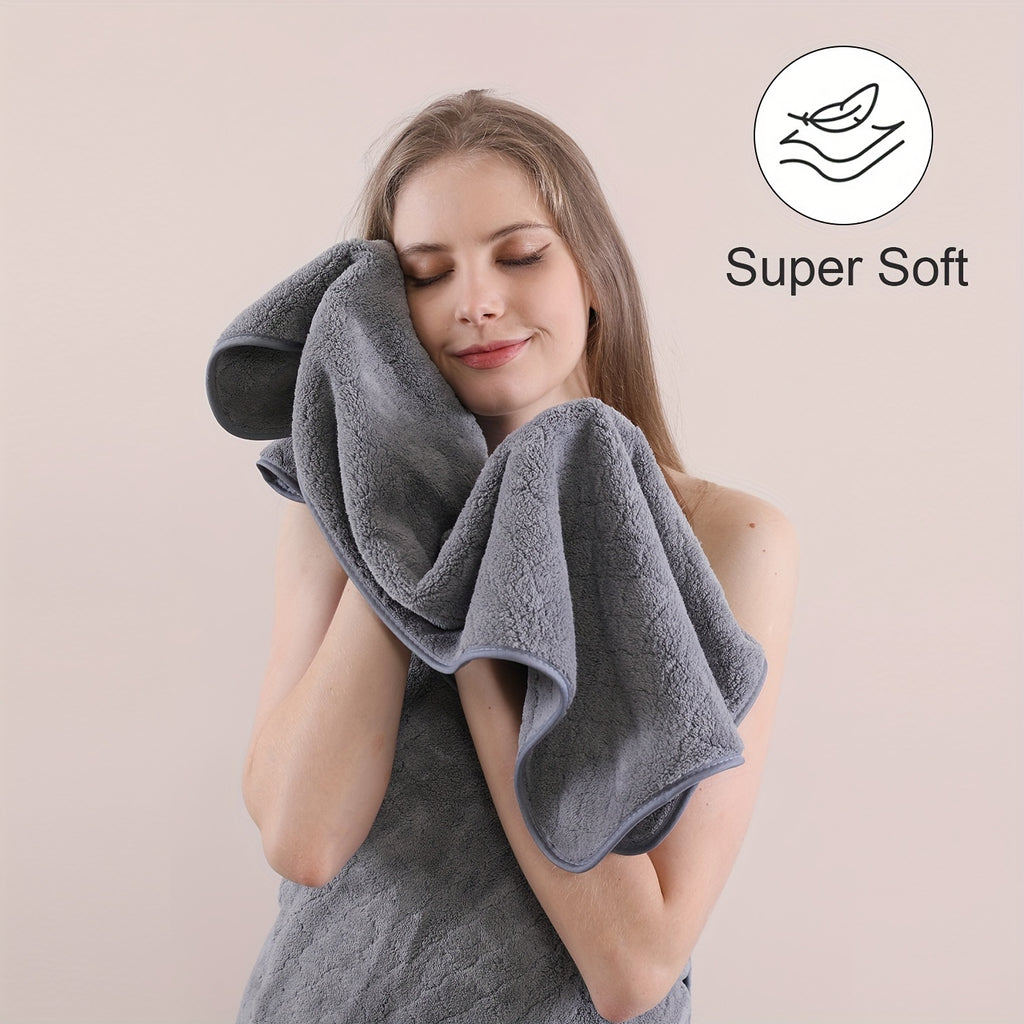 Extra Large Bath Towel Microfiber Set