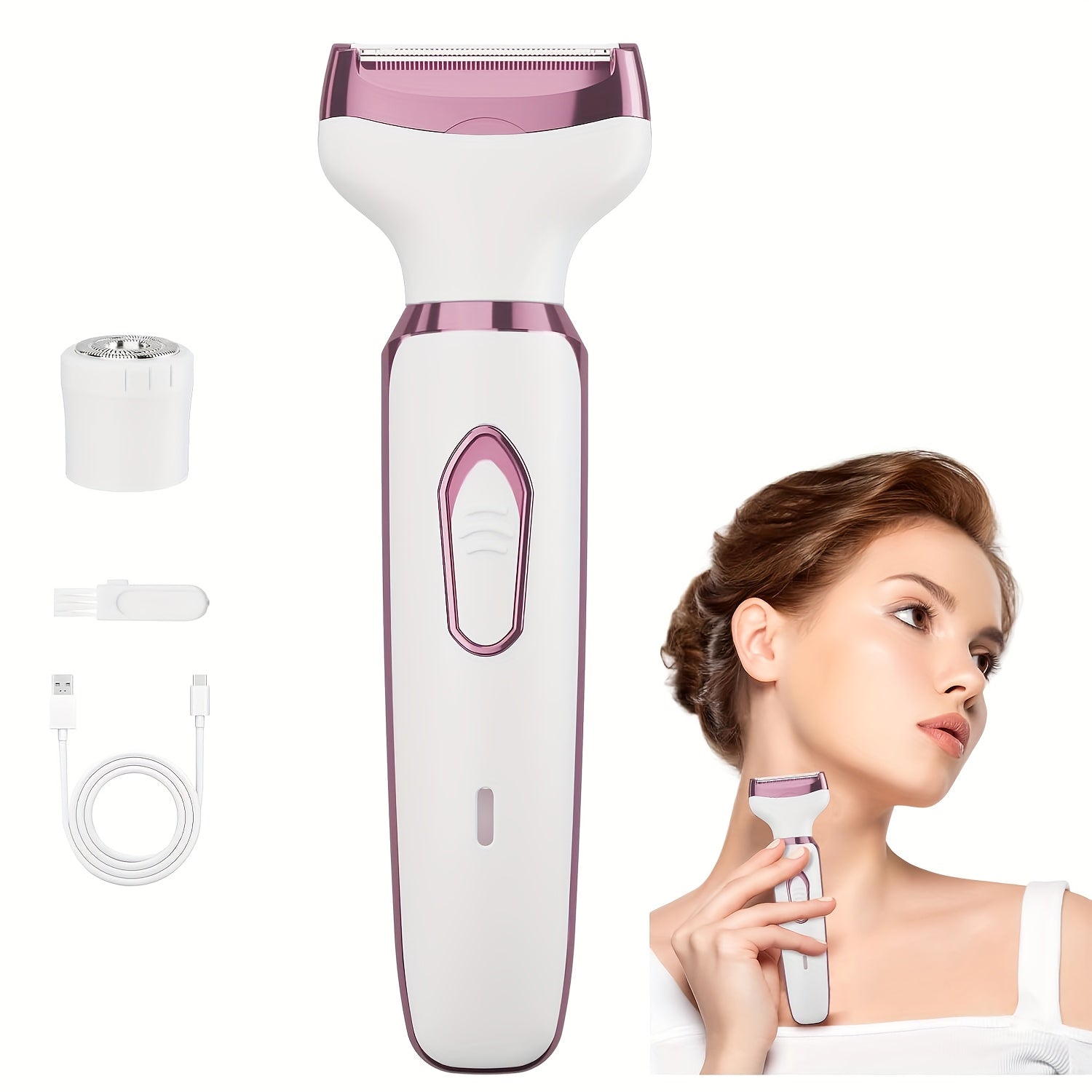 4in1 Women's Electric Hair Remover Multifunctional Women's Electric Shaver Trimmer