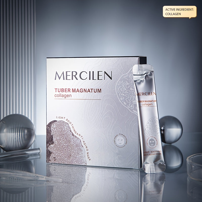 MERCILEN White Truffle Extract Soothing Anti-Aging Facial Mask with Collagen 4g x 20 Sachets