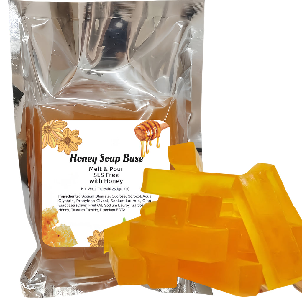 8.82oz Honey Soap Base for DIY Handmade Soaps