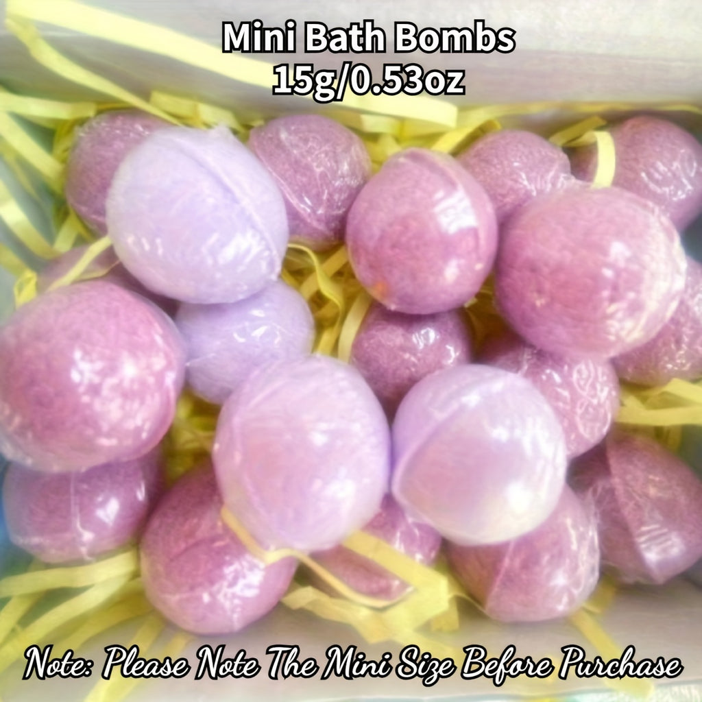 20 Pcs Luxurious Lavender Bath Salt Bombs