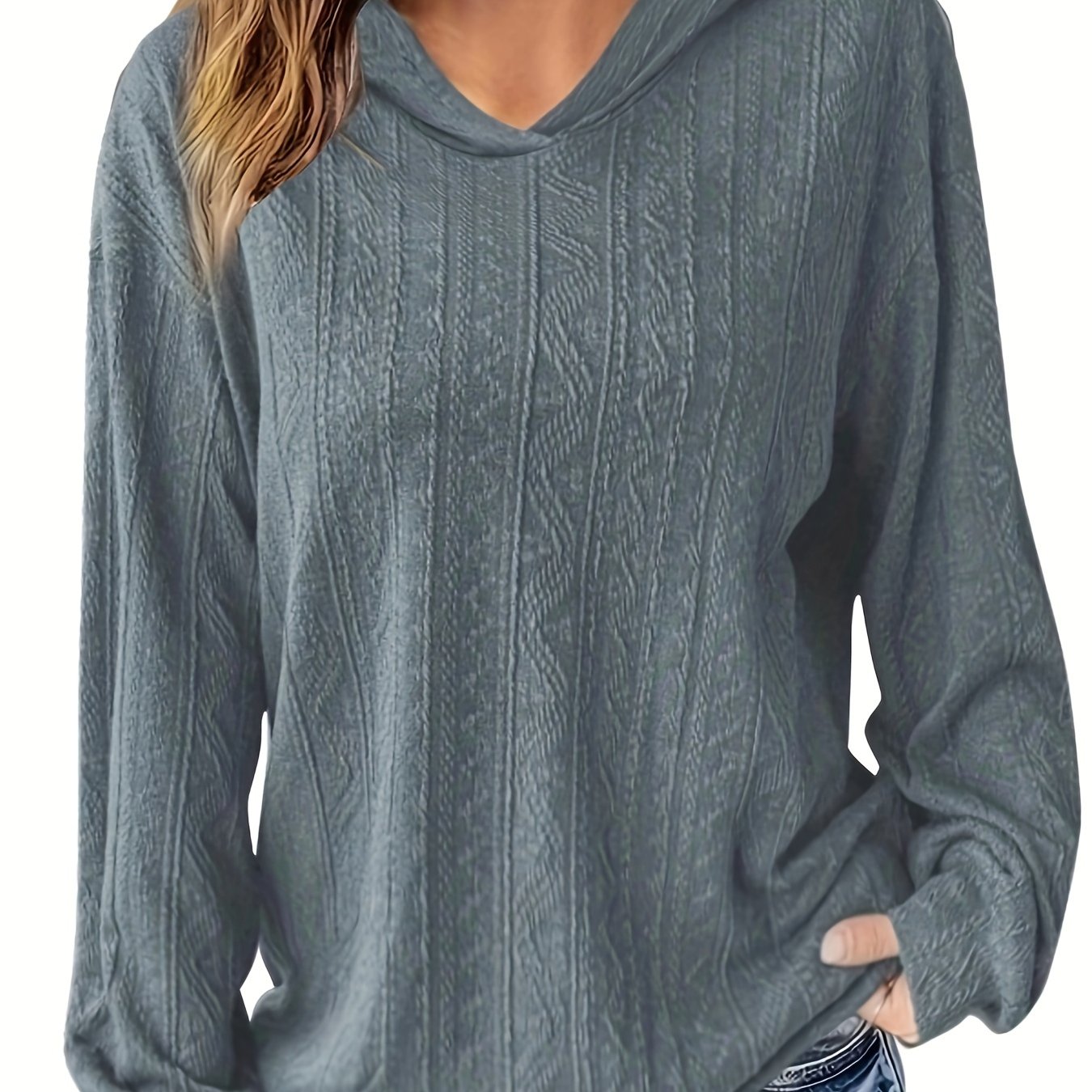 Women's Casual Hoodie - Warm Oversized Pullover