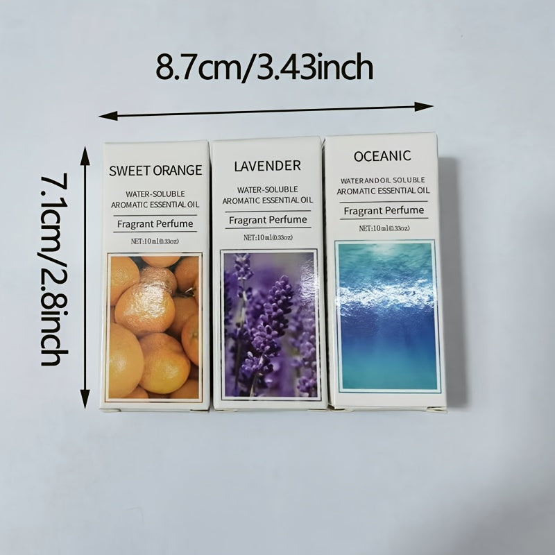 3/6pcs 10ml 100% Pure Essential Oil Set