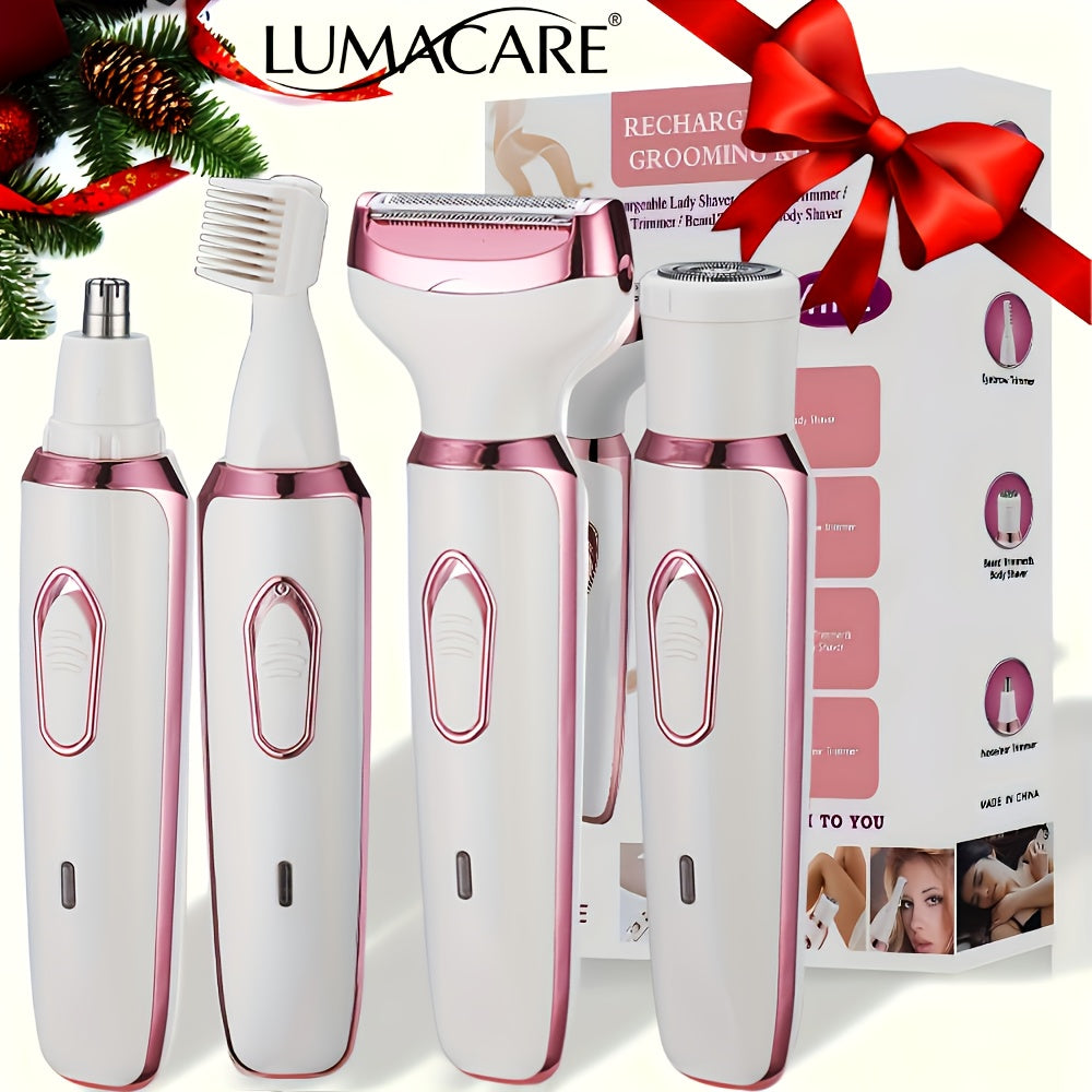 4in1 Women's Electric Hair Remover Multifunctional Women's Electric Shaver Trimmer