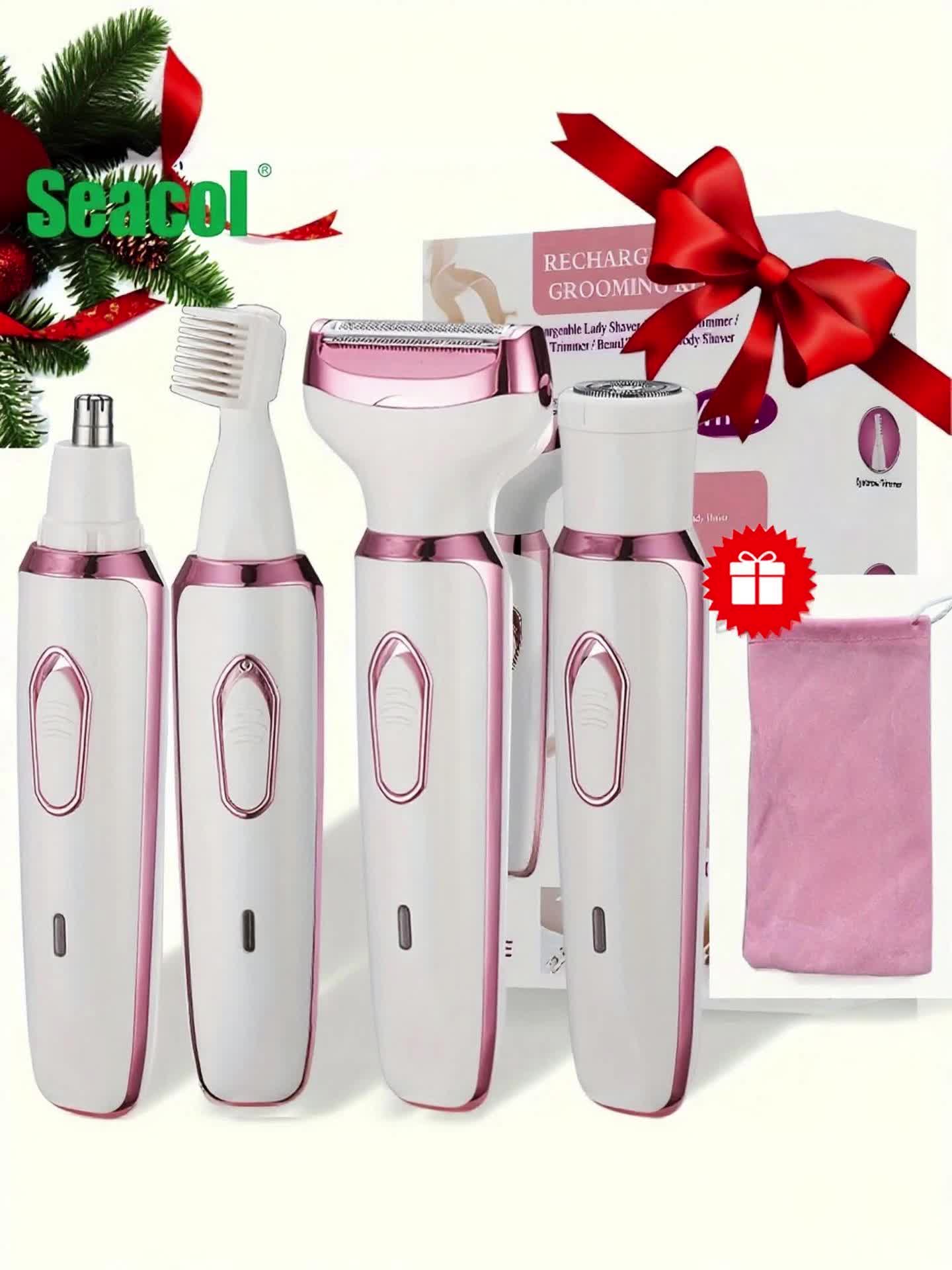 4in1 Women's Electric Hair Remover Multifunctional Women's Electric Shaver Trimmer