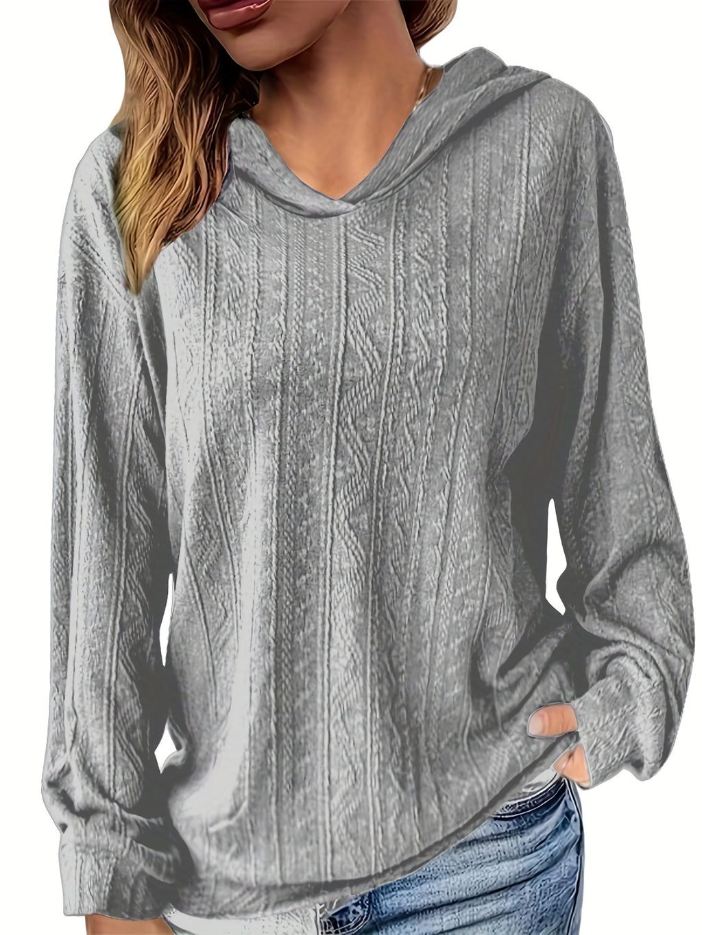 Women's Casual Hoodie - Warm Oversized Pullover
