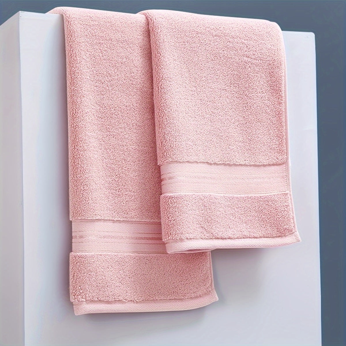 Set of 6 Bath Towels, Made from Pure Cotton
